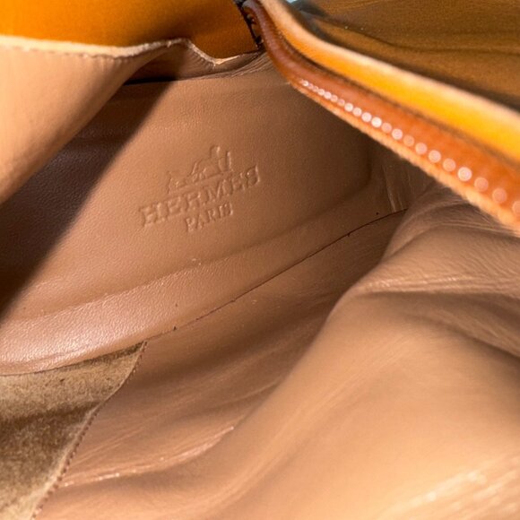 HERMES Brown Leather Joueuse Ankle Women's Boots Made in Italy 36.5 - 6US - Picture 9 of 13